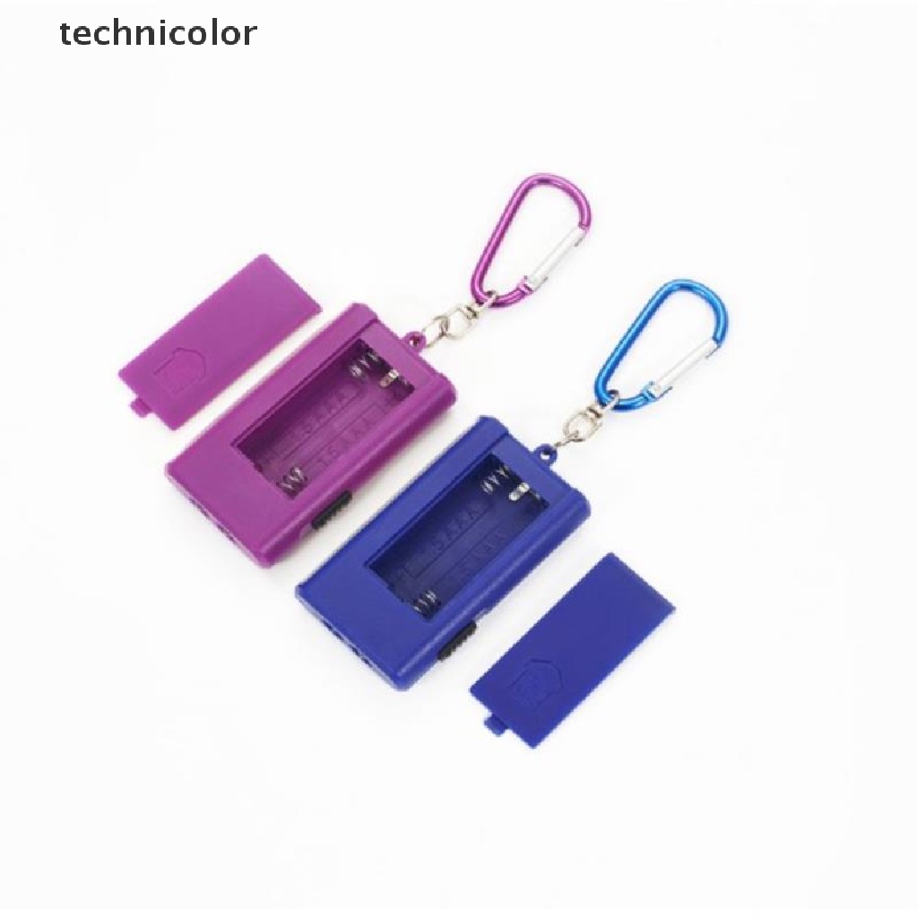 Đèn Pin LED COB Nhiều Màu Có Móc Khóa Di Động Đa Ứng Dụng