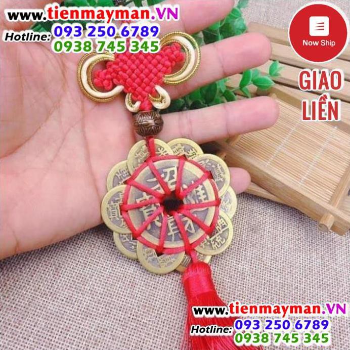 [SHOPEE TRỢ GIÁ] Combo 15, combo 10 Tiền Xu cổ Mai Hoa Thập Toàn bằng đồng nguyên chất, xâu phong thủy mang lại may mắn
