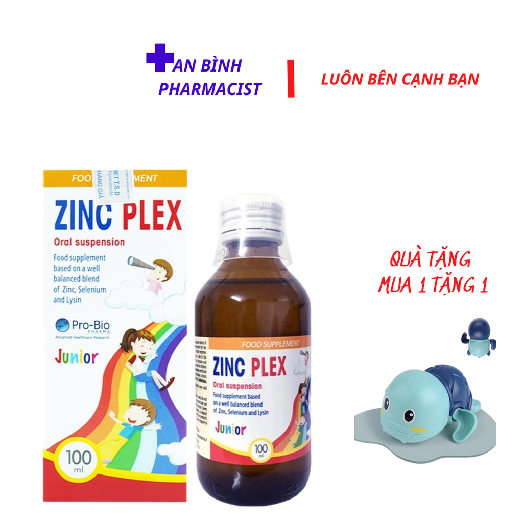 Zinc plex bổ sung kẽm cho bé,siro kẽm châu âu,tăng cường hấp thu dưỡng chất