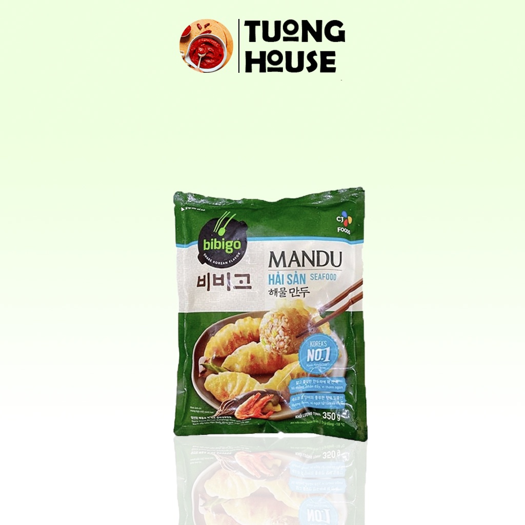 Bánh xếp mandu hải sản Bibigo Cj Hàn Quốc 350g