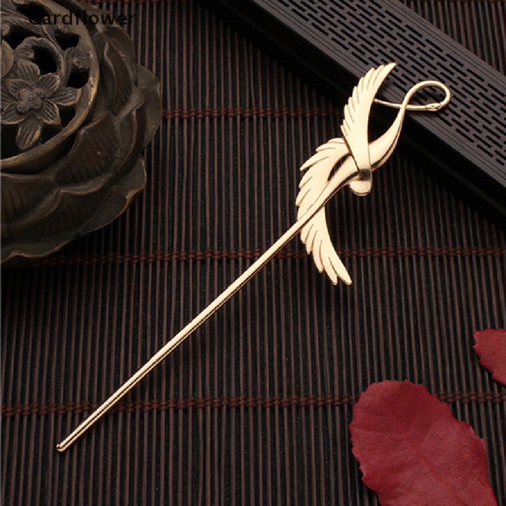 &lt; Cardflower &gt; Trâm Cài Tóc Tua Rua Dài Đính Ngọc Trai Hoa Phong Cách Hán Phục Trung Hoa Cho Nữ