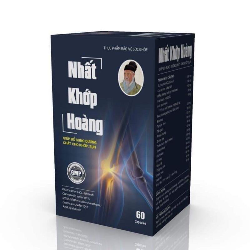 Xương khớp, bổ xương khớp, Nhất khớp Hoàng làm giảm đau viêm khớp hỗ trợ thoái hóa khớp hiệu quả cao