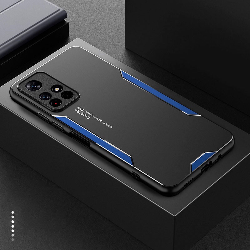 Ốp Điện Thoại Kim Loại Nhôm Nhám Chống Sốc Sang Trọng Cho redmi note 11 11s 12 pro