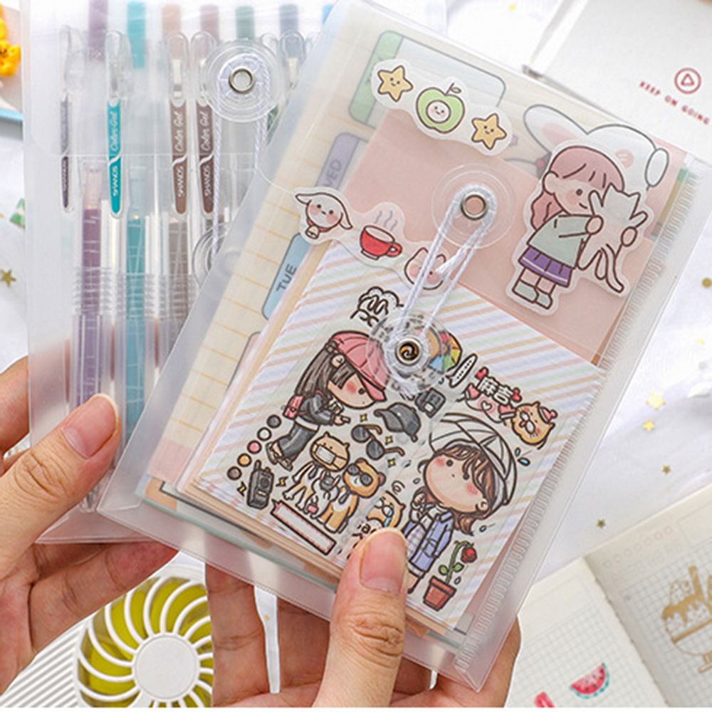Túi đựng tài liệu khổ A6 mini bằng PP trong suốt siêu bền
