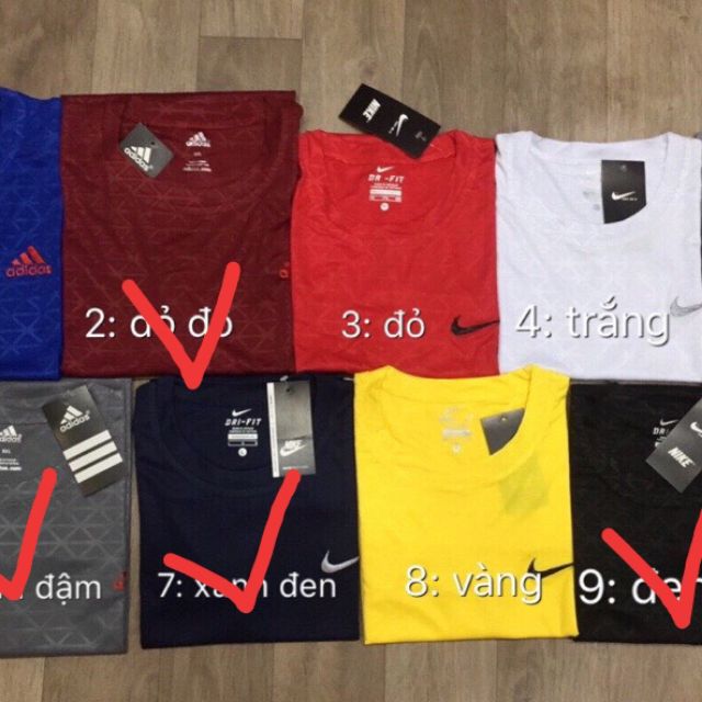 Thanh lý sét 5 áo thun lạnh