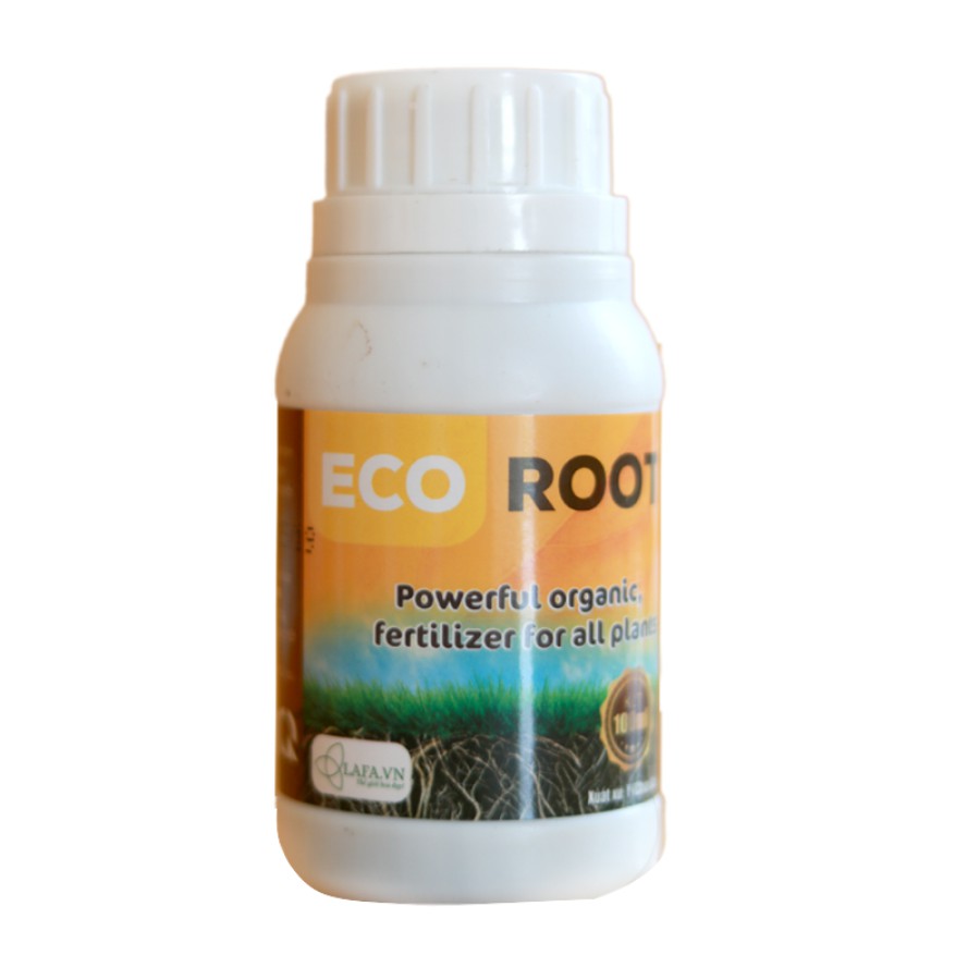 Phân bón hữu cơ Eco Root kích thích ra rễ mạnh, phục hồi sinh trưởng, thúc đẩy cây trồng phát triển khỏe mạnh chai 100ml