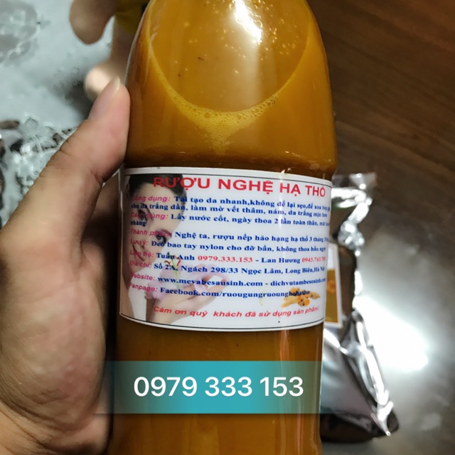 Cốt nghệ vàng hạ thổ 100 ngày làm trắng da, mờ thâm nám, mờ rạn da sau sinh