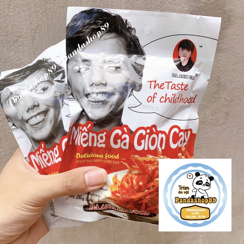 Miếng gà giòn cay (1 gói)