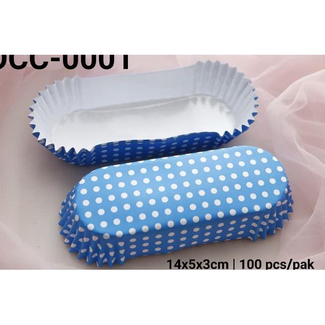 Cốc Giấy Đựng Bánh Mì Hình Oval Qvqj Occ-1