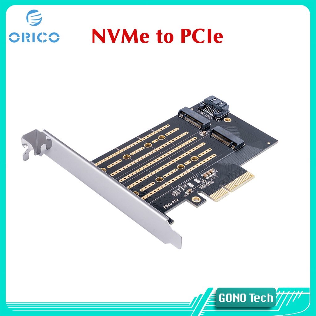 Card chuyển SSD M2 NVMe sang PCIe 3.0 X4 X16 ORICO PSM2 PDM2 | Adapter M.2 to PCI-E Expansion Card