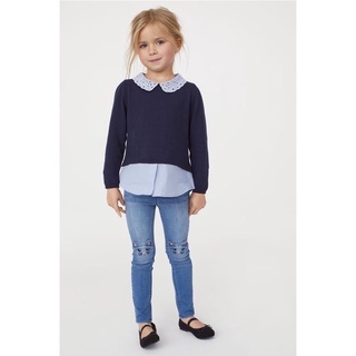 Quần legging bò HM bé gái dư xịn