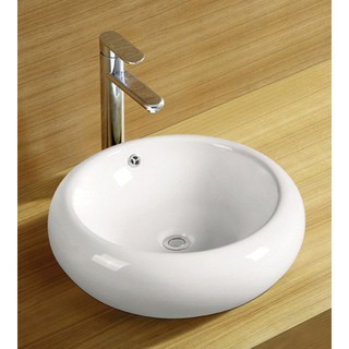 Chậu rửa mặt - Lavabo tròn đặt bàn 615