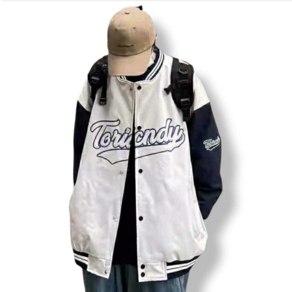 Áo Khoác Dù Bomber Unisex Phối Tay Cúc Bấm ĐĂNG QUANG FASHION