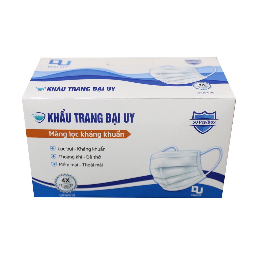 Khẩu trang y tế Đại Uy (Hộp 50 chiếc)