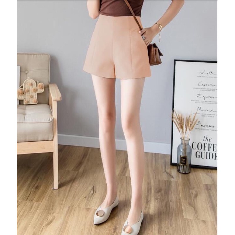 Quần short nữ,short nữ cạp cao tôn dáng siêu xinh vải tuyết mưa cao cấp mã xmhk S022 | BigBuy360 - bigbuy360.vn
