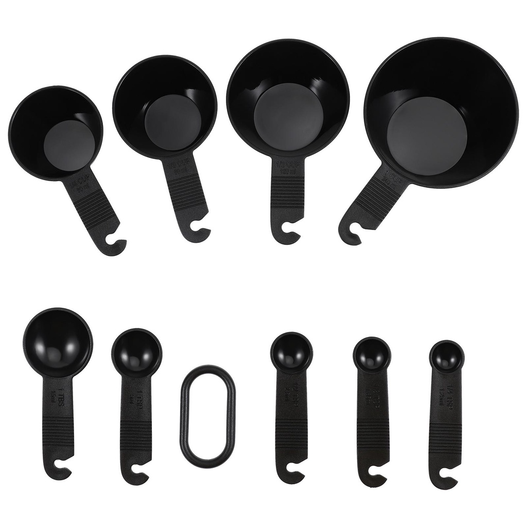 Set 9 Muỗng Đo Lường Làm Bánh Đa Năng Tiện Dụng