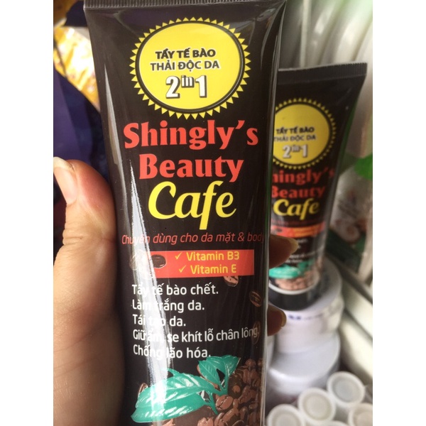Tẩy Tế Bào Da Chết Và Thải Độc Da Cà Phê Shingly’s 250ml