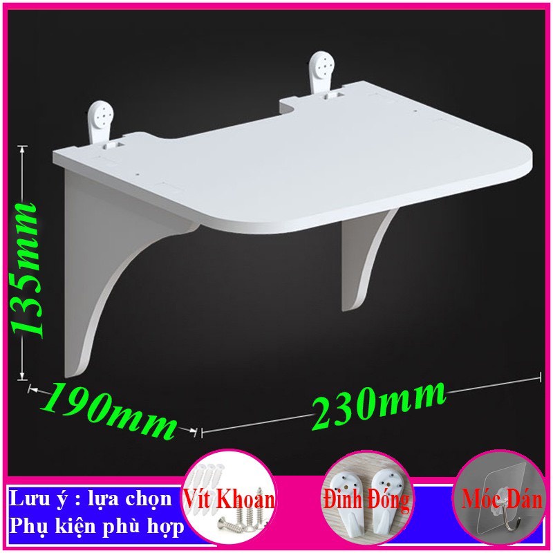 Kệ che ổ điện, giá treo máy chiếu, kệ đầu thu K+, wifi nhỏ gọn