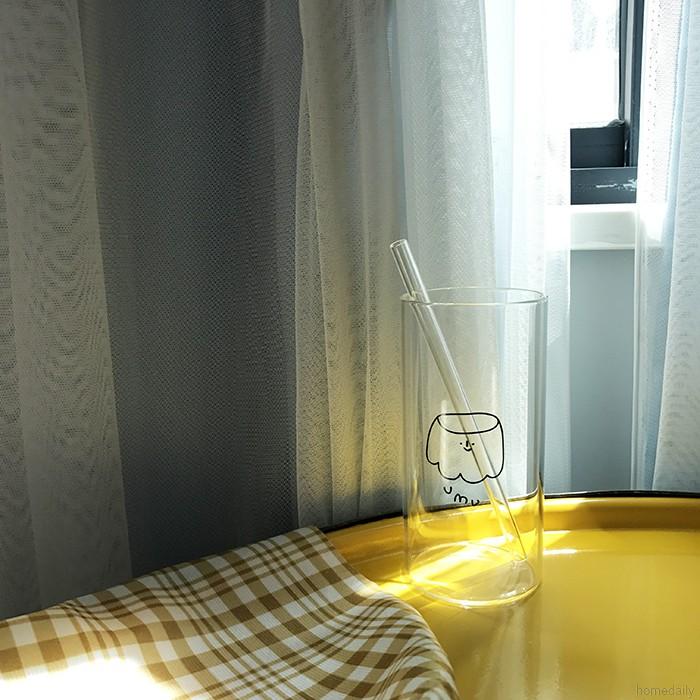 Cốc Thủy Tinh Trong Suốt Kiểu Dáng Hoạt Hình Dễ Thương Xinh Xắn | BigBuy360 - bigbuy360.vn