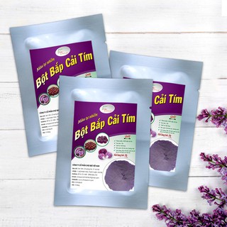 Bột Bắp Cải Tím Gói 20g nguyên chất sấy lạnh