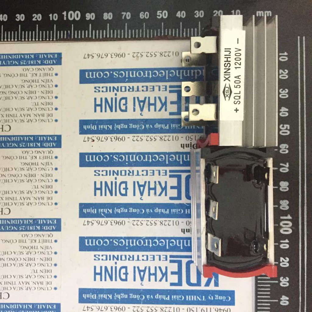 CẦU diode chỉnh lưu 3 pha 50A1000V kde3421