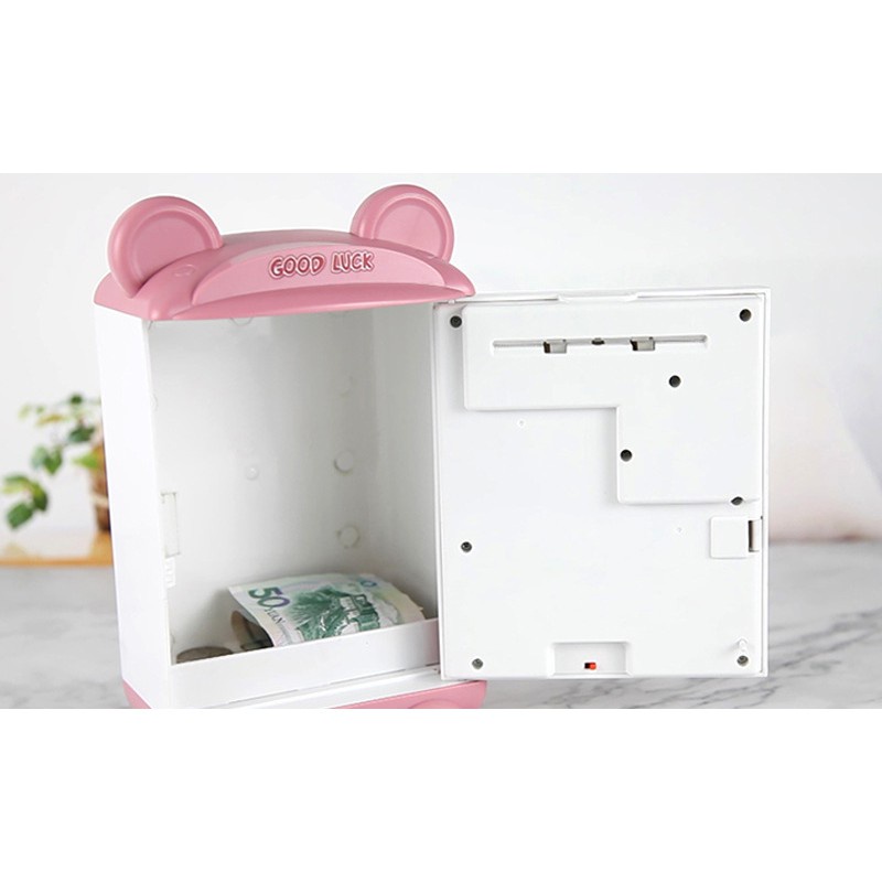 Két Sắt Mini Vân Tay Hình Mèo