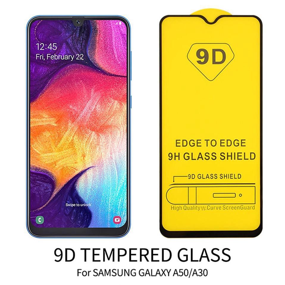 Ốp điện thoại kính cường lực 9D cho Samsung Galaxy A01 A11 A21 A31 A41 A51 A71 A81 A91 A10S A20S A10E A20E S10E A2 CORE NOTE 5