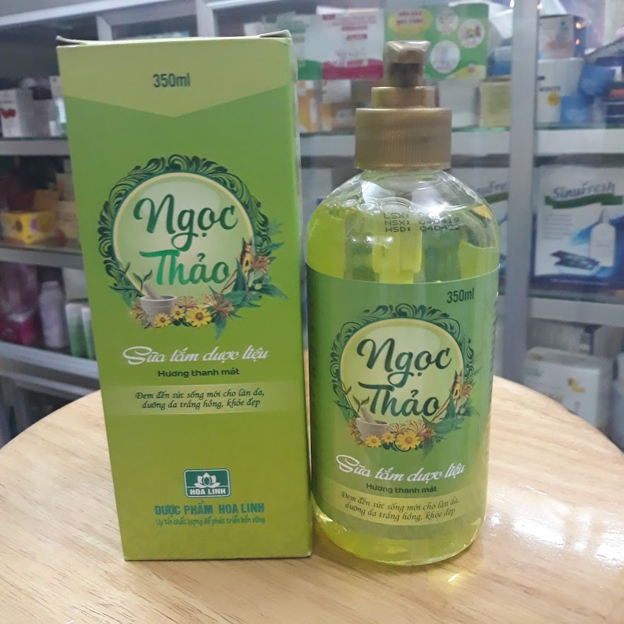 Sữa tắm dược liệu ngọc thảo hương truyền thống 350ml