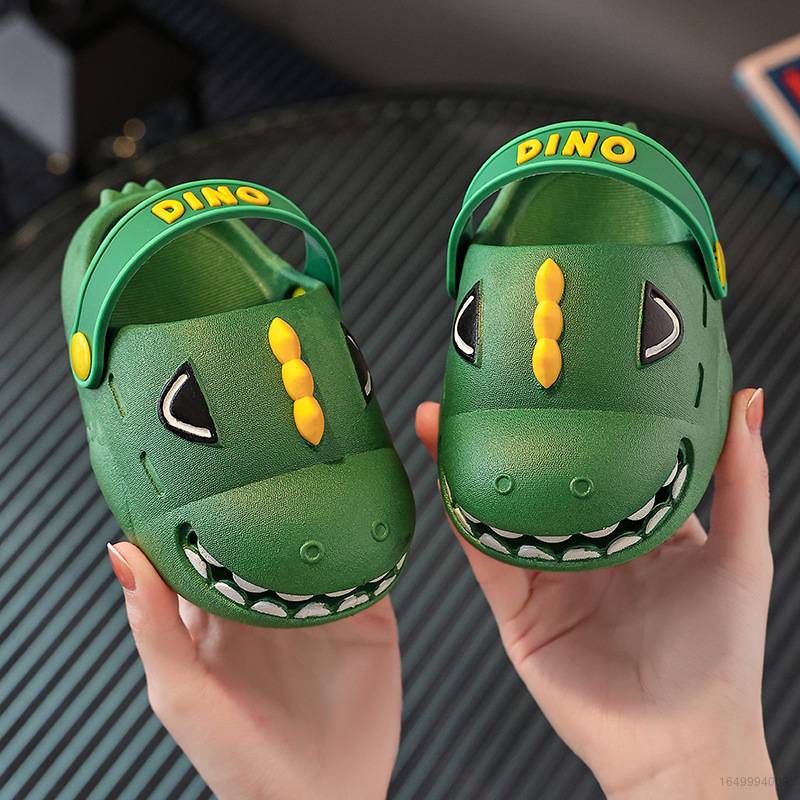 Dép crocs Chống Trượt Họa Tiết Hoạt Hình Xinh Xắn Dành Cho Bé 0-12 Tuổi
