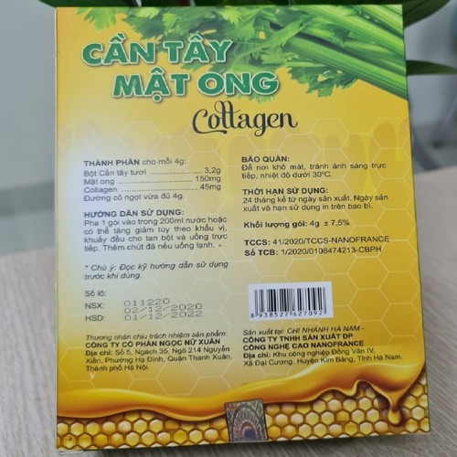 Cần tầy mật ong collagen loại tốt, làm đẹp da, bổ xung chất sơ...v.v hiệu quả