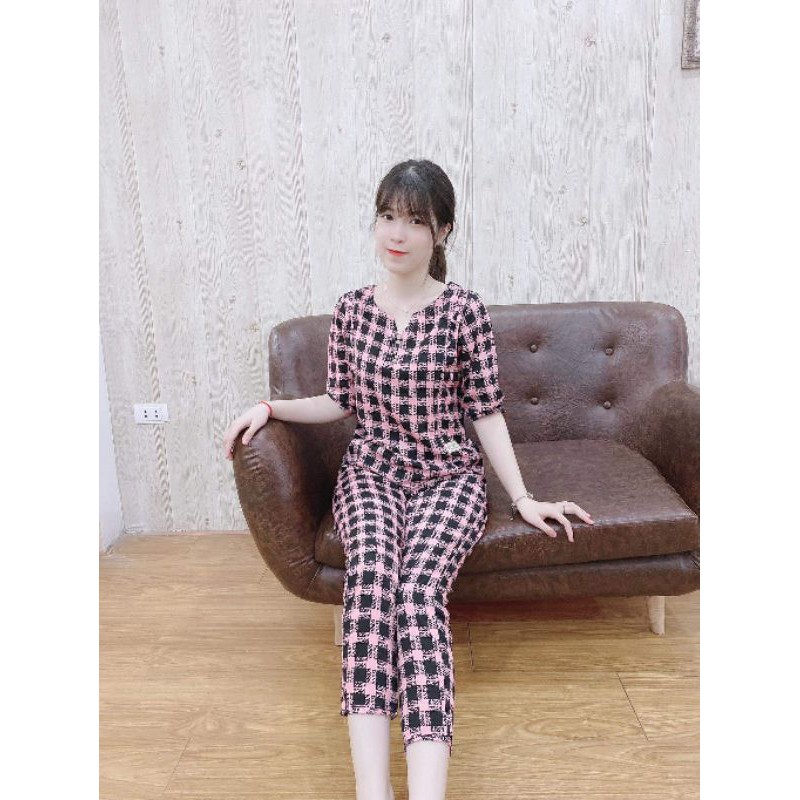 Quần áo cổ v kẻ xinh không nhăn | BigBuy360 - bigbuy360.vn