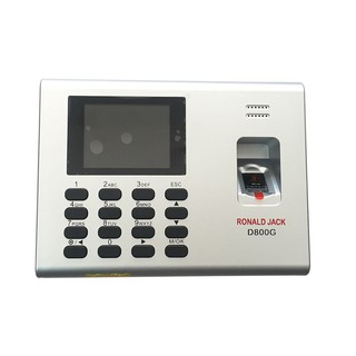 Máy chấm công bằng vân tay ronald jack rj d800g
