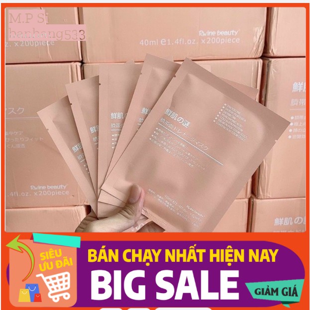 Combo 10 gói Nạ nhau thai cừu dưỡng ẩm trắng da