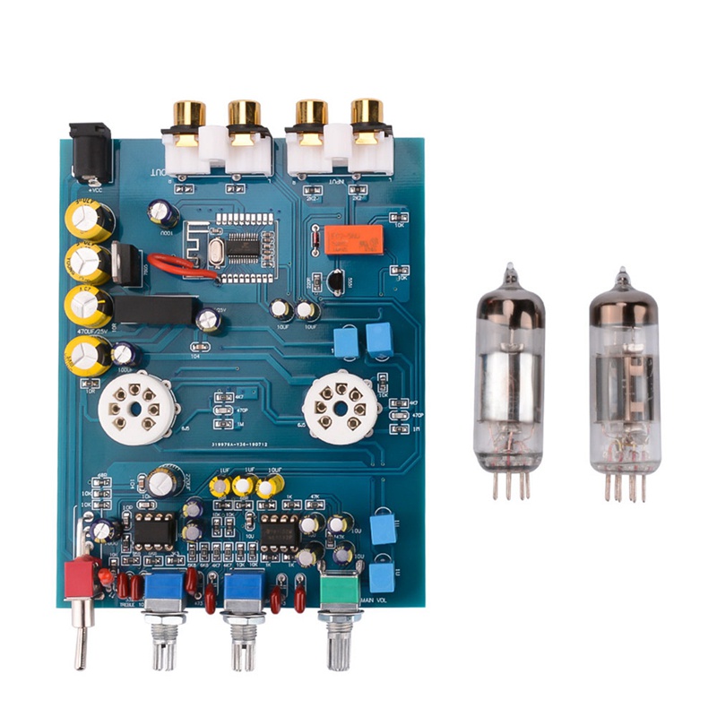 Bảng Mạch Khuếch Đại Âm Thanh Hifi 6J5 NE5532 Kết Nối Bluetooth Chuyên Dụng
