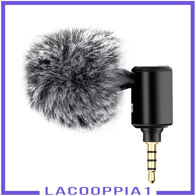 Micro Condenser Lacooppia1 Cho Iphone Đen
