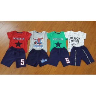 Combo bộ cotton loại đẹp cho bé trai