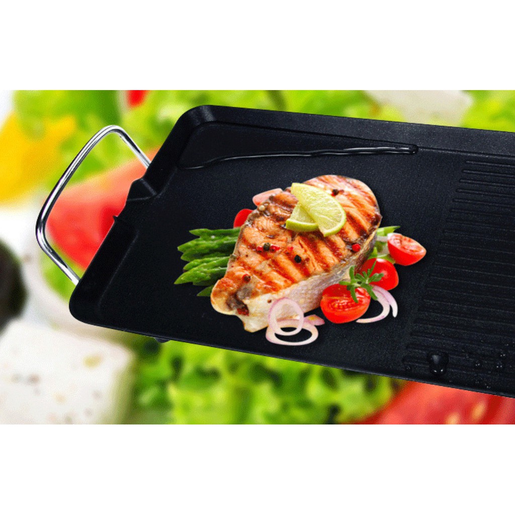 Bếp nướng BBQ điện 40*23cm ( núm xoay điều chỉnh nhiệt độ )