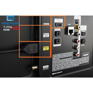 [Mã ELHACE giảm 4% đơn 300K] Cáp 2 Đầu HDMI Bọc Dây Dù Chống Nhiễu