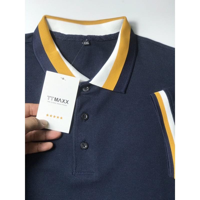 Áo POLO Nam, Áo Thun Nam Có Cổ Vải Cá Sấu 4 Chiều Chuẩn Đẹp A777, Chuẩn TTMAXX Fom Regular Fit | BigBuy360 - bigbuy360.vn