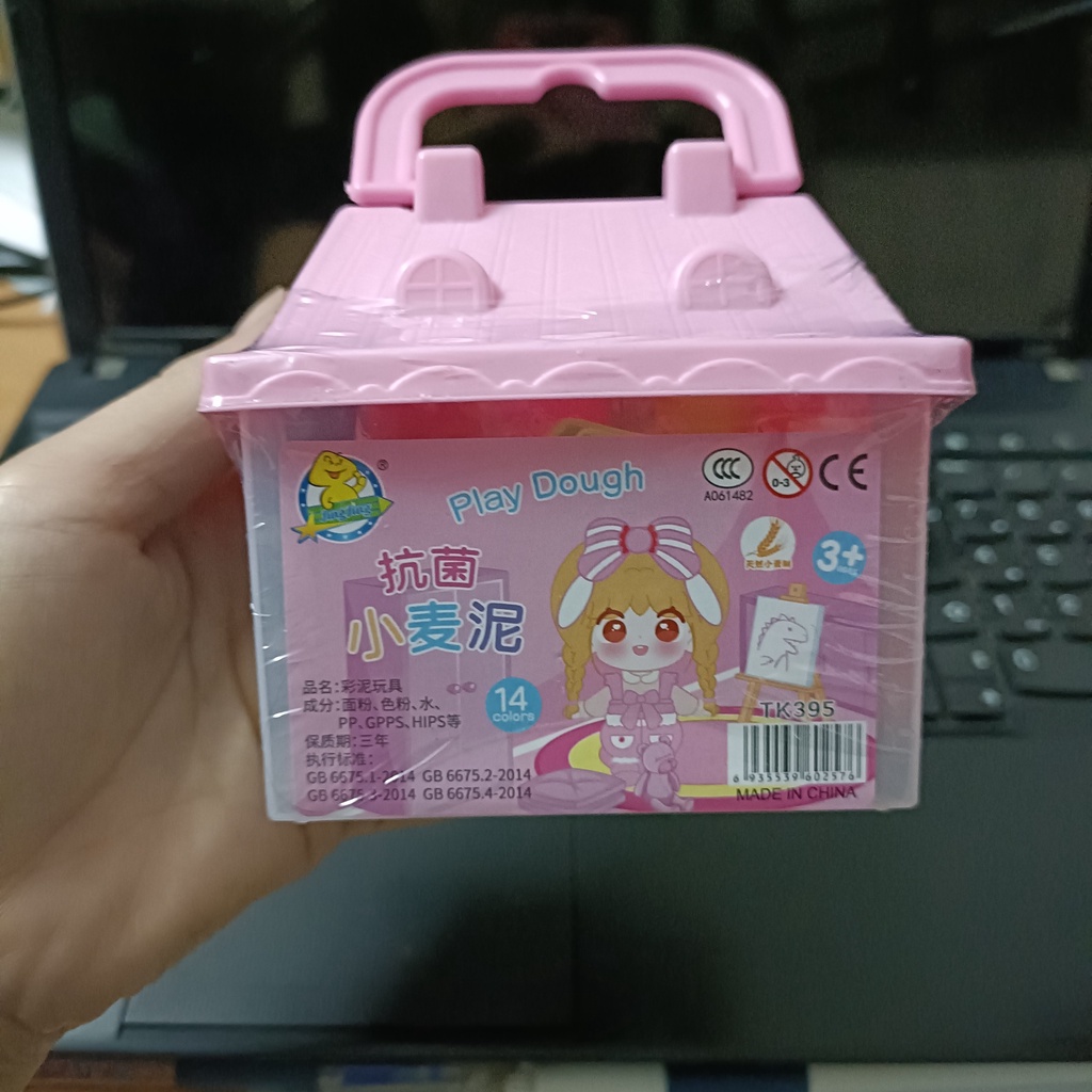 Đất Nặn An Toàn Cho Bé Học Tập Hình ngôi nhà Siêu Ngộ Nghĩnh