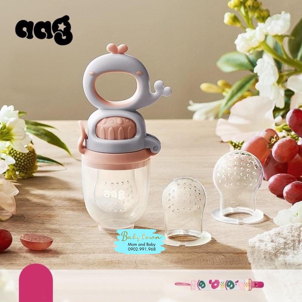 Túi nhai ăn dặm cho bé AAG, Túi nhai chống hóc cho trẻ tập nhai