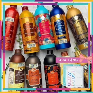 Sữa Tắm Ý Hương Nước Hoa Tesori D’Oriente , Sữa Tắm Dưỡng Ẩm Cao Cấp Italia / Chai 500ml [ CHÍNH HÃNG ]