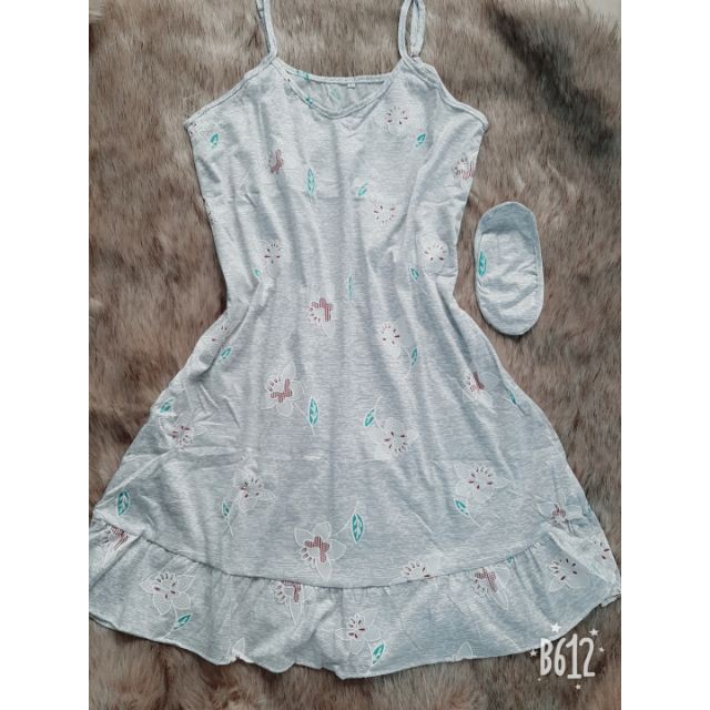 Váy Ngủ Cute Siêu Mát (kèm bịt mắt)