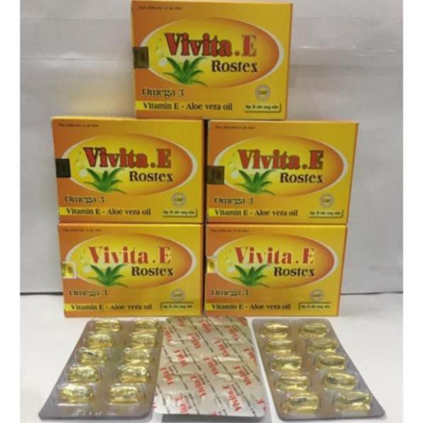 Vita E Bổ sung Vitamin E Hỗ trợ chống Oxy hoá, giúp sáng da, mịn da