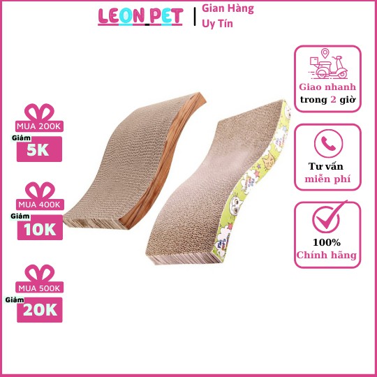 Bàn Cào Móng Cho Mèo Có Catnip Hình Chuột - Leon Pet Store