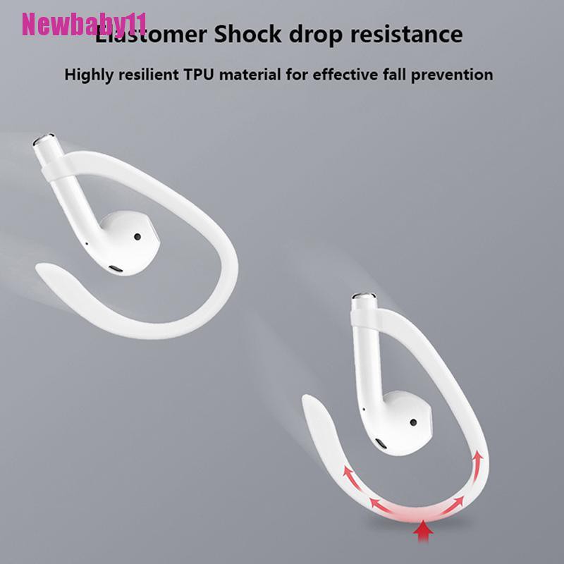 Set 2 Cặp Tai Nghe Bluetooth Dạng Móc Vành Tai Chất Lượng Cao Chống Rơi Chất Lượng Cao BABY11
