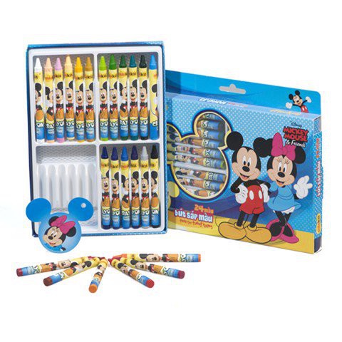 Sáp màu MicKey Thiên Long 24 màu-CR-C030