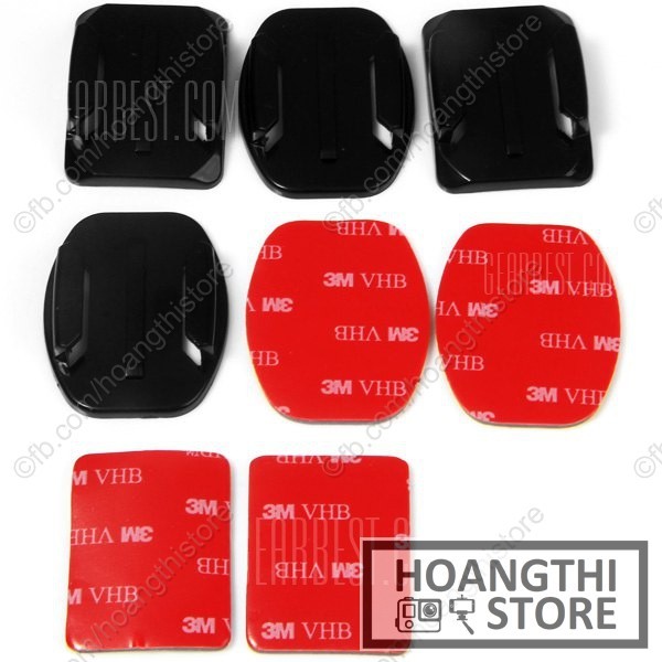 Chân đế gắn camera, băng keo 3M dán phụ kiện cho camera thể thao EKEN H9r, GoPro, SJCAM, Xiaomi...