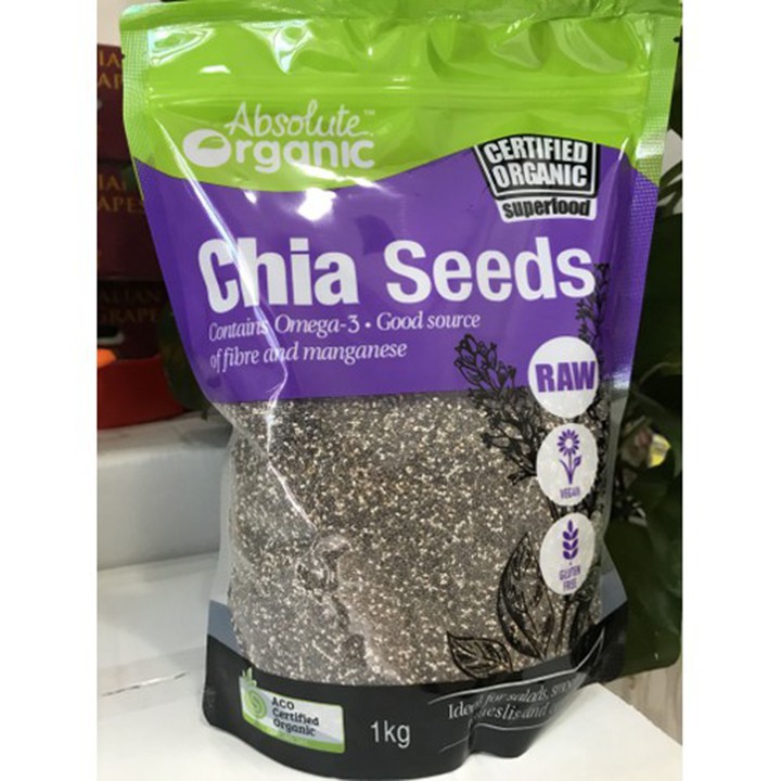 HẠT CHIA ÚC ORGANIC CHIA SEED 1KG