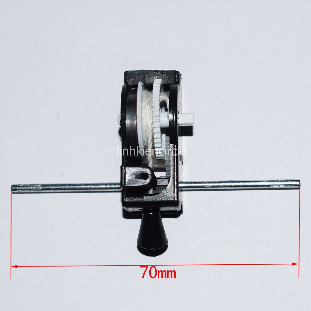 Bộ dây cót cáp kéo thí nghiệm DIY xe dây cót - LK0316